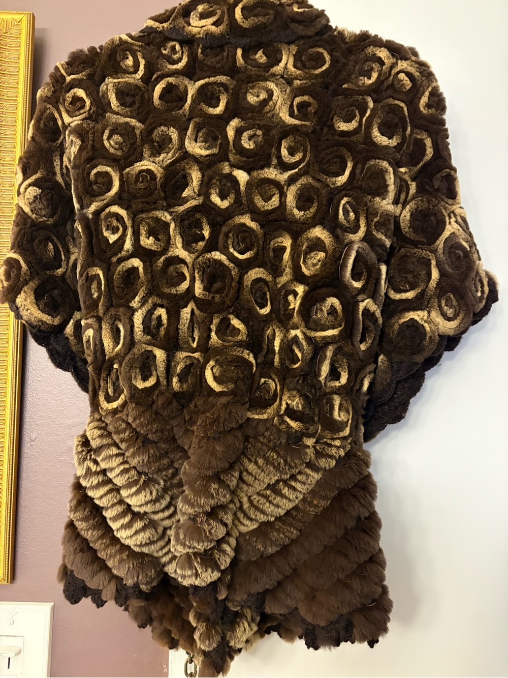 Luxury Brown  Fur jacket